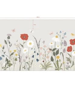 Lilipinso Décor Mural Fleur En Papier Multicolore 4m X 2,48 M -Boutique KidKraft decor mural fleur en papier multicolore 4m x 2 48 m 4