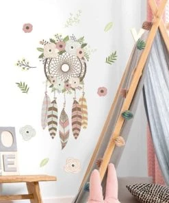 STC Décoration Adhésive Murale Attrape-rêves 50x70cm -Boutique KidKraft decoration adhesive murale attrape reves 50x70cm 1