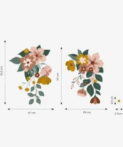 Lilipinso Grand Sticker Bouquets De Fleurs En Vinyle Mat Multicolore -Boutique KidKraft grand sticker bouquets de fleurs en vinyle mat multicolore 1