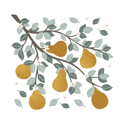 Lilipinso Grand Sticker Branches Et Poires En Vinyle Mat Multicolore 3 Lilipinso Grand Sticker Branches Et Poires En Vinyle Mat Multicolore