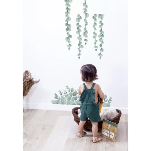 Lilipinso Grand Sticker Greenery Feuillages Eucalyptus (80 X 25 Cm) 5 Lilipinso Grand Sticker Greenery Feuillages Eucalyptus (80 X 25 Cm) – Image 3