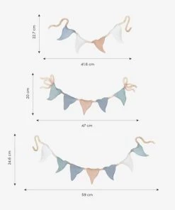 Lilipinso Grand Sticker Guirlande De Fanion En Vinyle Mat Bleu 7 Lilipinso Grand Sticker Guirlande De Fanion En Vinyle Mat Bleu -Boutique KidKraft grand sticker guirlande de fanion en vinyle mat bleu 1