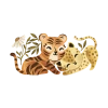 Lilipinso Grand Sticker Jeu Tigre Et Léopard En Vinyle Mat Multicolore -Boutique KidKraft grand sticker jeu tigre et leopard en vinyle mat multicolore