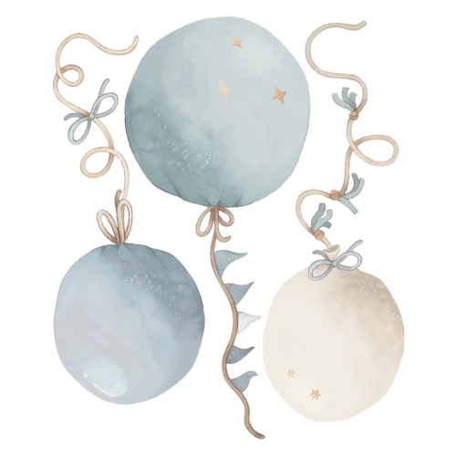 Lilipinso Grand Sticker Les Ballons En Vinyle Mat Bleu 3 Lilipinso Grand Sticker Les Ballons En Vinyle Mat Bleu