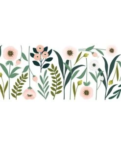 Lilipinso Grands Stickers Wonderland Anémones (126,5 X 48 Cm)