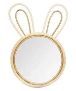 Decoratie Miroir Bambou D20cm