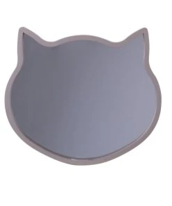 TOILINUX Miroir Chat Pour Chambre D'enfant L. 36 Cm Marron