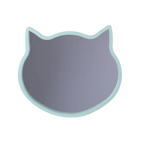 TOILINUX Miroir Chat Pour Chambre D'enfant L. 36 Cm Vert 3 TOILINUX Miroir Chat Pour Chambre D'enfant L. 36 Cm Vert