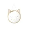Maisons Du Monde Miroir Chat Rose Et Doré H29