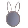 TOILINUX Miroir Lapin Pour Chambre D'enfant L. 48 Cm Marron