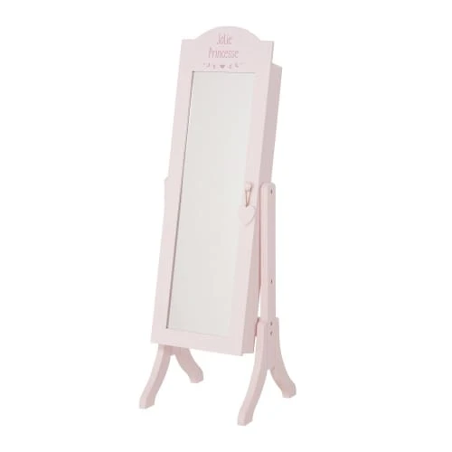 Maisons Du Monde Miroir Sur Pied Rose Avec Rangement 38x121 4 Maisons Du Monde Miroir Sur Pied Rose Avec Rangement 38x121 – Image 2