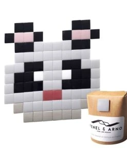 Fenel & Arno Mosaïque Adhésive En Verre Noir -Boutique KidKraft mosaique adhesive en verre noir 3