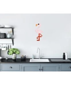 Fenel & Arno Mosaïque Flamant Rose En Verre Rose -Boutique KidKraft mosaique flamant rose en verre rose 3