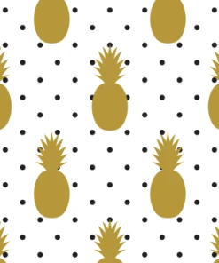 Le Grand Cirque Papier Peint Adhésif Ananas 60cmx2m50 -Boutique KidKraft papier peint adhesif ananas 60cmx2m50 1