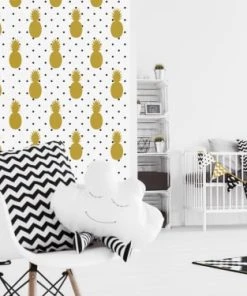 Le Grand Cirque Papier Peint Adhésif Ananas 60cmx2m50