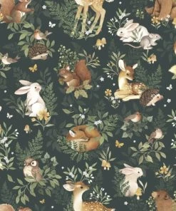 Lilipinso Papier Peint Amis De La Forêt En Papier Vert Bouteille 50cm X 10m 9 Lilipinso Papier Peint Amis De La Forêt En Papier Vert Bouteille 50cm X 10m -Boutique KidKraft papier peint amis de la foret en papier vert bouteille 50cm x 10m 1