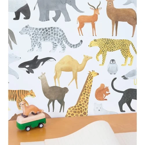 Lilipinso Papier Peint Animalia Multicolore 4 Lilipinso Papier Peint Animalia Multicolore – Image 2