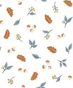 Lilipinso Papier Peint Autumnal Breeze Multicolore