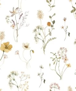 Lilipinso Papier Peint Botany Love Multicolore