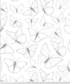 Lilipinso Papier Peint Butterflies Gris -Boutique KidKraft papier peint butterflies gris 3