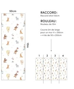 Lilipinso Papier Peint Childhome (50 Cm X 10 M) -Boutique KidKraft papier peint childhome 50 cm x 10 m 4