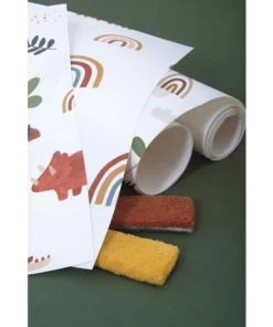 Lilipinso Papier Peint Cool Saurs Multicolore 10 Lilipinso Papier Peint Cool Saurs Multicolore -Boutique KidKraft papier peint cool saurs multicolore 2