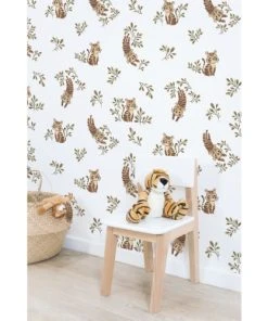 Lilipinso Papier Peint Cute Tiger Multicolore 8 Lilipinso Papier Peint Cute Tiger Multicolore -Boutique KidKraft papier peint cute tiger multicolore 1