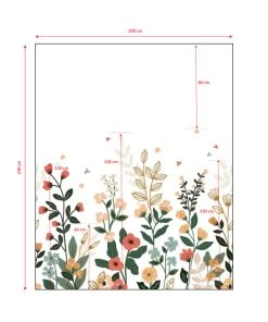 Lilipinso Papier Peint Décor Spring Blooming L Multicolore -Boutique KidKraft papier peint decor spring blooming l multicolore 3