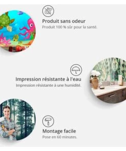 Artgeist Papier Peint Enfant Animaux Pour Kids Blanc Et Multicolore -Boutique KidKraft papier peint enfant animaux pour kids blanc et multicolore 3