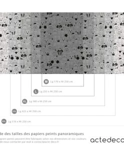 Acte Deco Papier Peint Enfant Les Anicool - 510x250 - Noir 11 Acte Deco Papier Peint Enfant Les Anicool - 510x250 - Noir -Boutique KidKraft papier peint enfant les anicool 510x250 noir 3