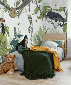 Acte Deco Papier Peint Enfant Panoramique - 510x250 - Multicolore