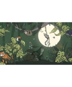 Acte Deco Papier Peint Enfant Panoramique Enfant Jungle Couleurs - 250x510 -Boutique KidKraft papier peint enfant panoramique enfant jungle couleurs 250x510 3