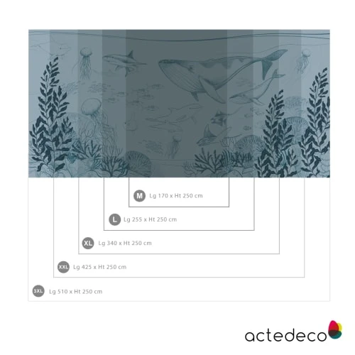 Acte Deco Papier Peint Enfant Panoramique Enfant Océan - 170x250 - Transparent 6 Acte Deco Papier Peint Enfant Panoramique Enfant Océan - 170x250 - Transparent – Image 4