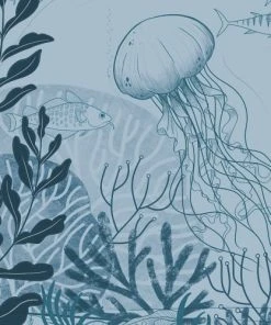 Acte Deco Papier Peint Enfant Panoramique Enfant Océan - 255x250 - Bleu -Boutique KidKraft papier peint enfant panoramique enfant ocean 255x250 bleu 3