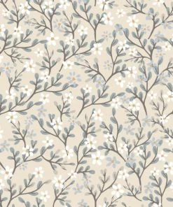 Lilipinso Papier Peint Exquisite Blossoms Multicolore