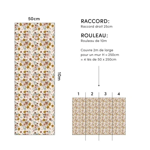 Lilipinso Papier Peint Fall Bouquets Rose 6 Lilipinso Papier Peint Fall Bouquets Rose – Image 4