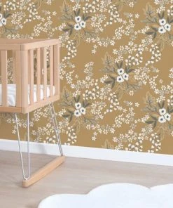Lilipinso Papier Peint Floral Constellation Jaune 8 Lilipinso Papier Peint Floral Constellation Jaune -Boutique KidKraft papier peint floral constellation jaune 1