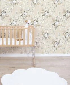 Lilipinso Papier Peint Floral Constellation Multicolore -Boutique KidKraft papier peint floral constellation multicolore 1