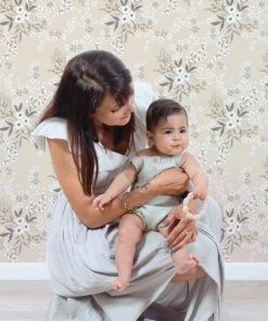 Lilipinso Papier Peint Floral Constellation Multicolore -Boutique KidKraft papier peint floral constellation multicolore 3