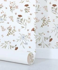 Lilipinso Papier Peint Floral Poetry Blanc 10 Lilipinso Papier Peint Floral Poetry Blanc -Boutique KidKraft papier peint floral poetry blanc 2