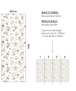 Lilipinso Papier Peint Floral Poetry Blanc 13 Lilipinso Papier Peint Floral Poetry Blanc -Boutique KidKraft papier peint floral poetry blanc 5