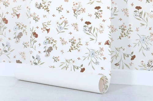 Lilipinso Papier Peint Floral Poetry Multicolore 4 Lilipinso Papier Peint Floral Poetry Multicolore – Image 2