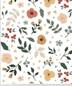 Lilipinso Papier Peint Floral Silhouettes Multicolore -Boutique KidKraft papier peint floral silhouettes multicolore 3