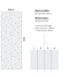 Lilipinso Papier Peint Floral Whisper Bleu 11 Lilipinso Papier Peint Floral Whisper Bleu -Boutique KidKraft papier peint floral whisper bleu 4