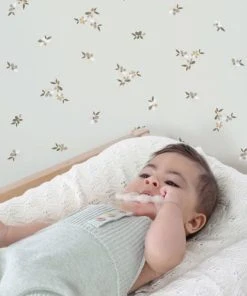 Lilipinso Papier Peint Floral Whisper Vert -Boutique KidKraft papier peint floral whisper vert 2