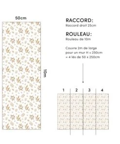 Lilipinso Papier Peint Foliage Taupe -Boutique KidKraft papier peint foliage taupe 5