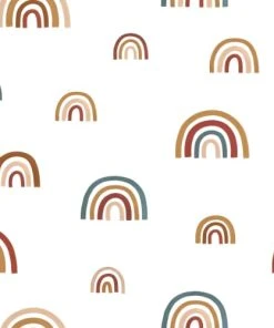 Lilipinso Papier Peint Good-looking Rainbows Multicolore