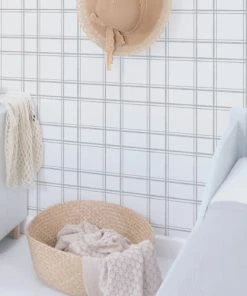 Lilipinso Papier Peint Graph Paper Gris -Boutique KidKraft papier peint graph paper gris 3