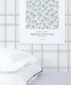 Lilipinso Papier Peint Graph Paper Gris -Boutique KidKraft papier peint graph paper gris 4