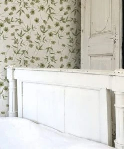 Lilipinso Papier Peint Hellebores Vert -Boutique KidKraft papier peint hellebores vert 2